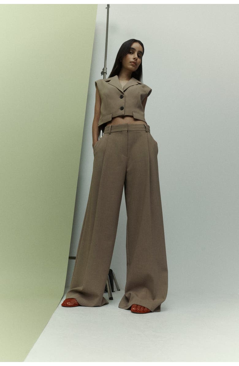 ONE OF OTHERS Crawford Vest, Alternate, color, Stone