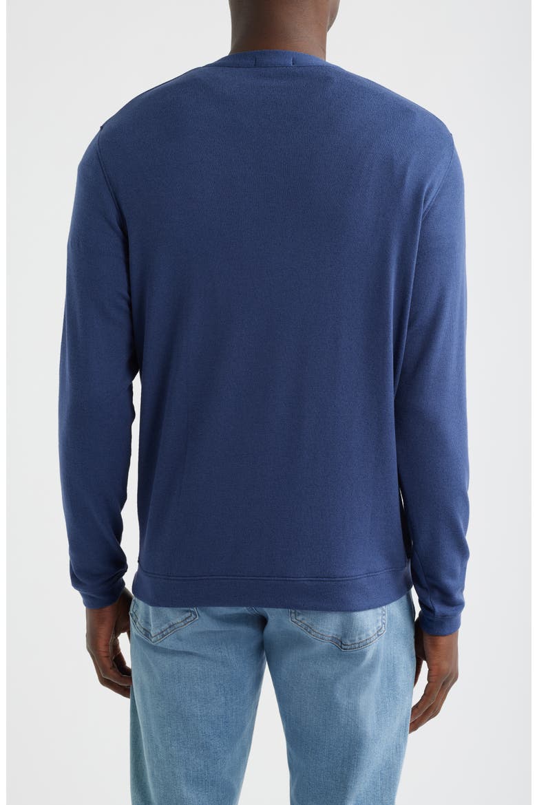 Latrobe Performance Button-Front Cardigan, Alternate, color, NAVY