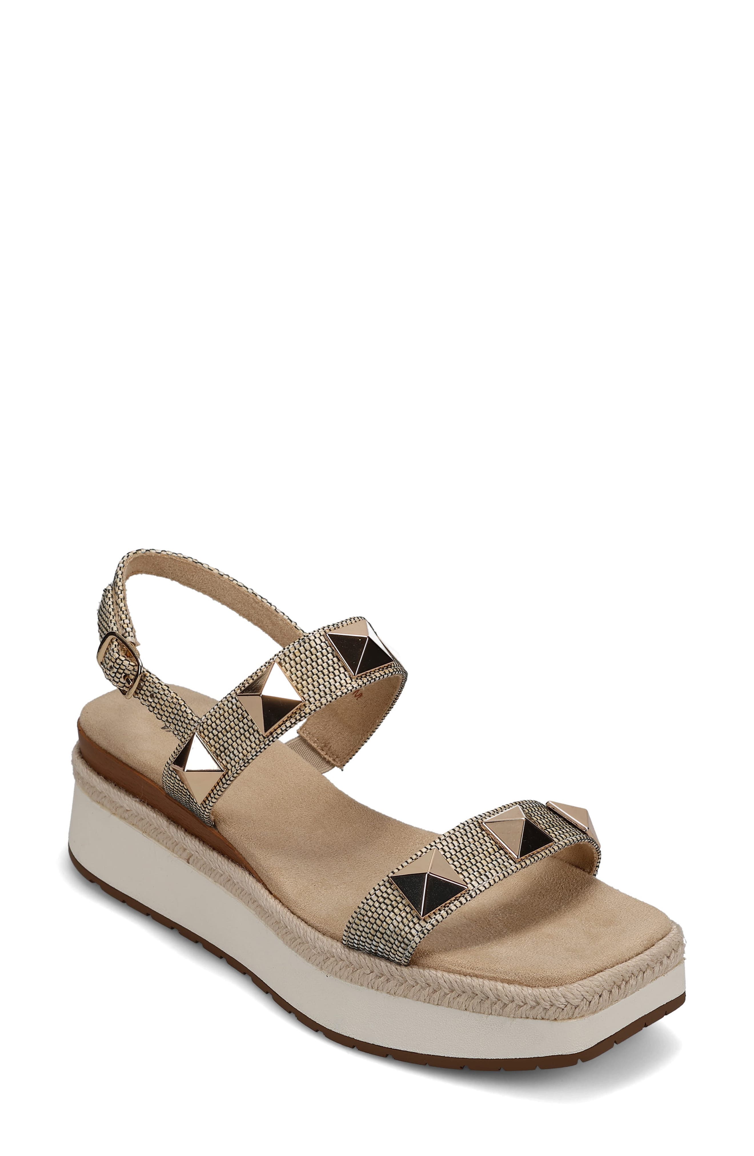 VANELi Elby Slingback Platform Sandal, Main, color, Camel