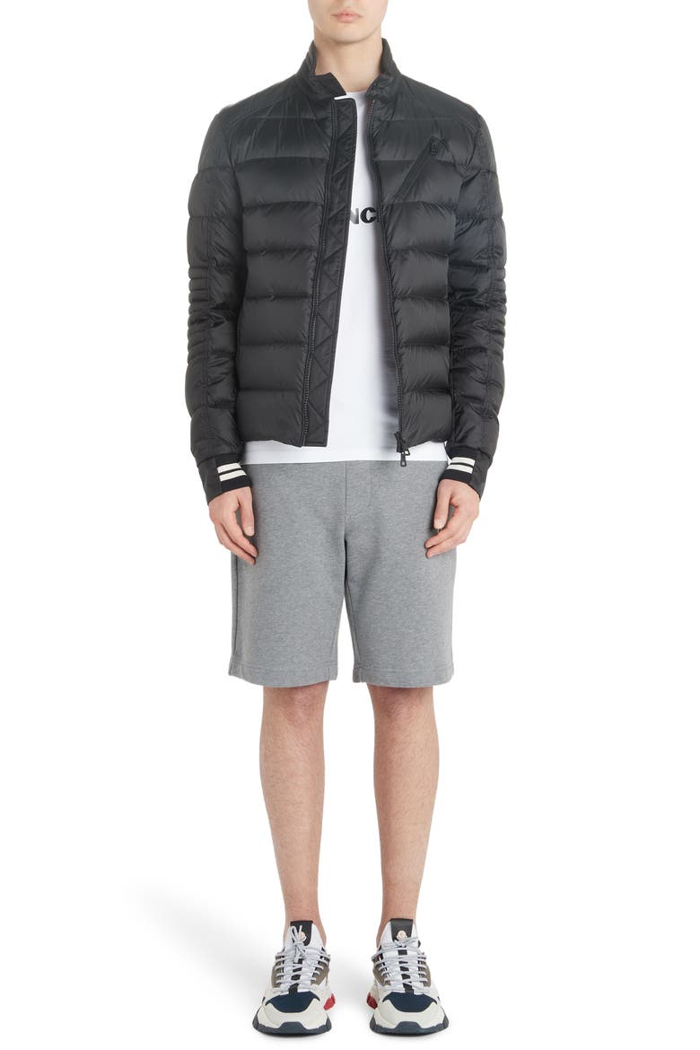 Brel Down Puffer Jacket, Alternate, color, BLACK