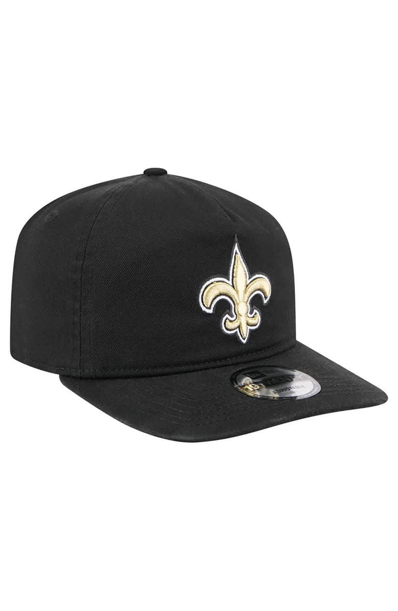 New Era Men's New Era  Black New Orleans Saints Team 19TWENTY Adjustable Hat, Alternate, color, Black