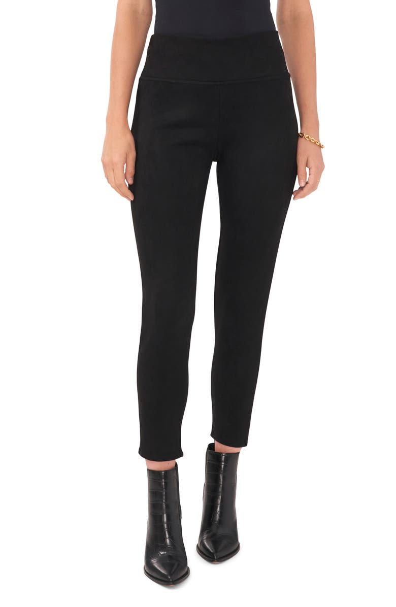 Vince Camuto Wide Waistband Leggings, Main, color, 