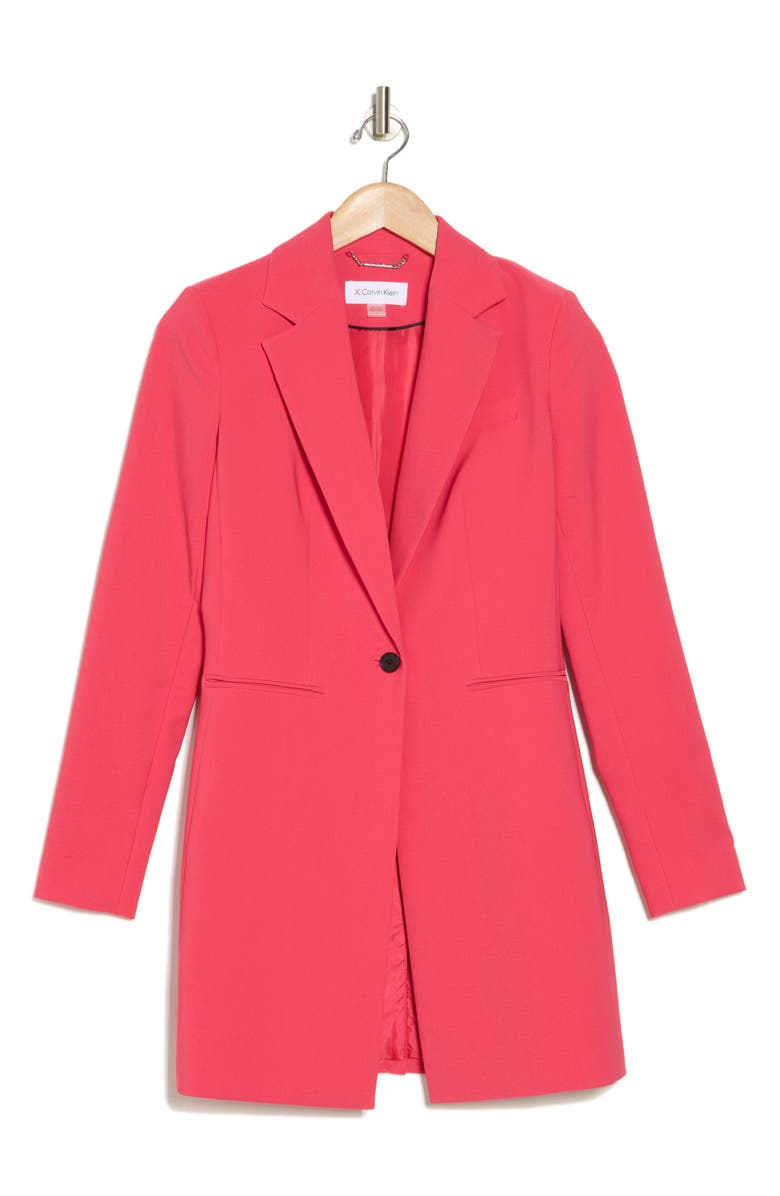 Calvin Klein Single Button Blazer, Alternate, color,