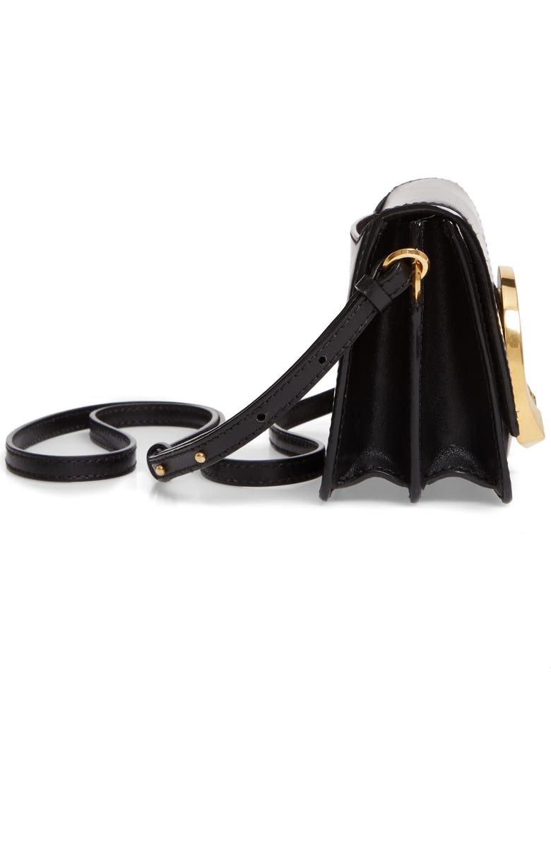 Jimmy Choo Madeline Goatskin Leather Shoulder Bag, Alternate, color,