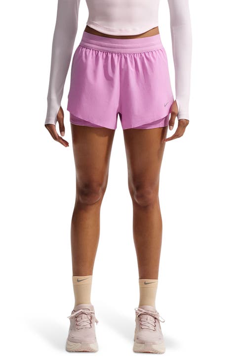 Swift Dri-FIT Mid-Rise 2-in-1 Running Shorts