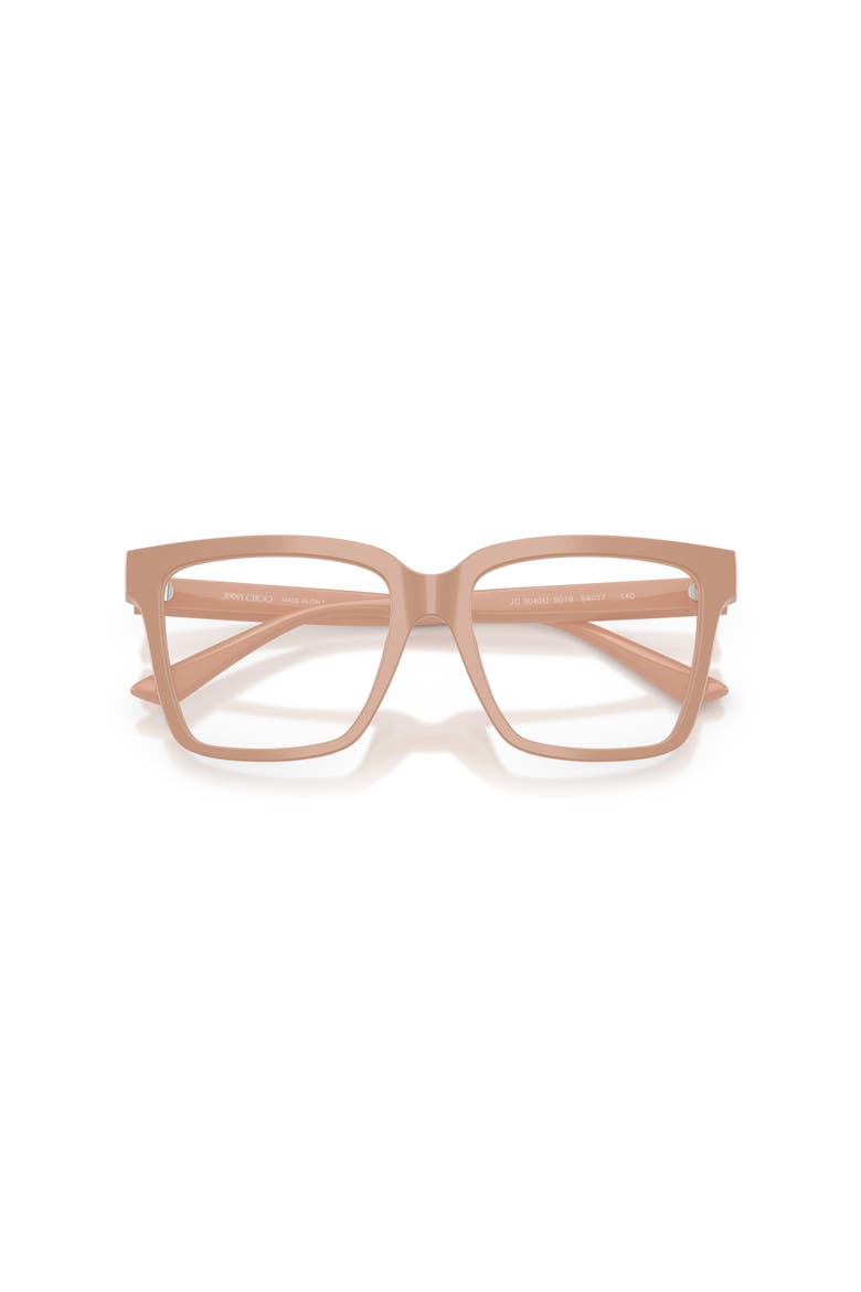 52mm Square optical glasses, Alternate, color, Pink