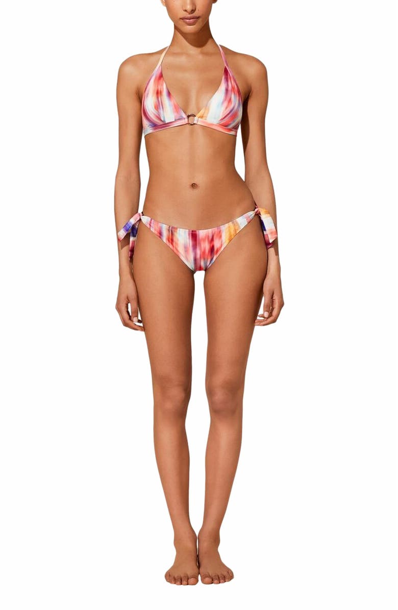 Vilebrequin Women's Ikat Flowers Halter Bikini Top, Main, color, 