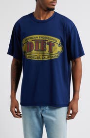 DIET STARTS MONDAY Engineered Supima® Cotton Graphic T-Shirt
