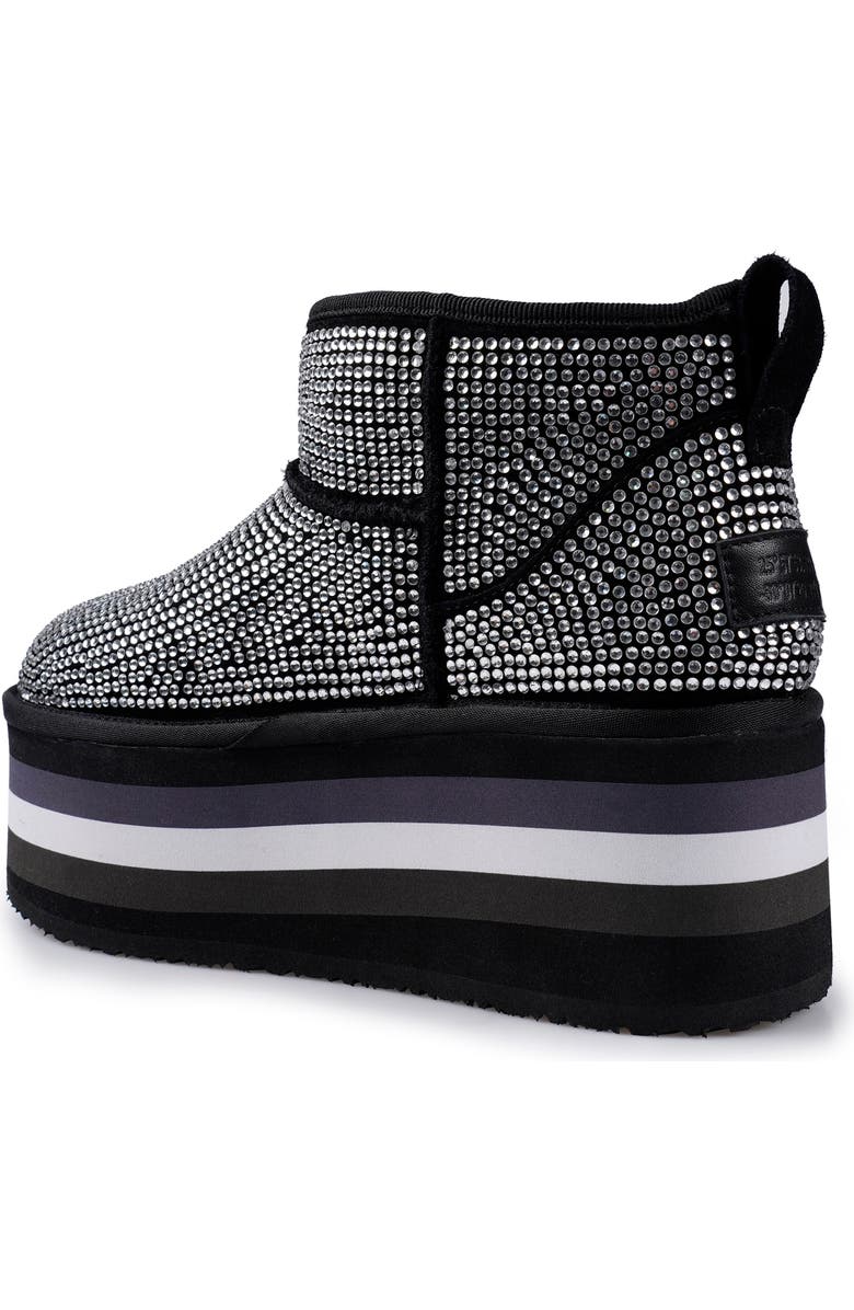 ZIGI Bliss Platform Bootie, Alternate, color, Black