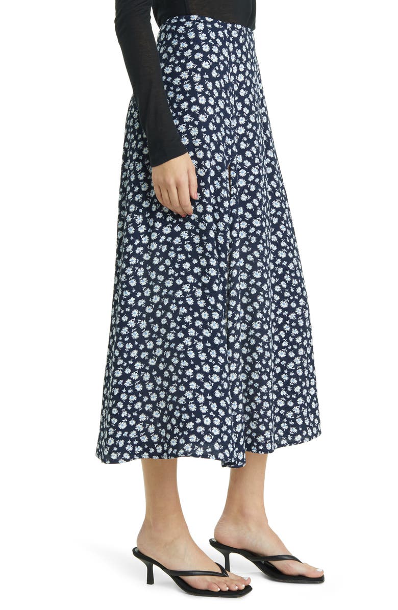Reformation Zoe Side Slit Midi Skirt, Alternate, color,