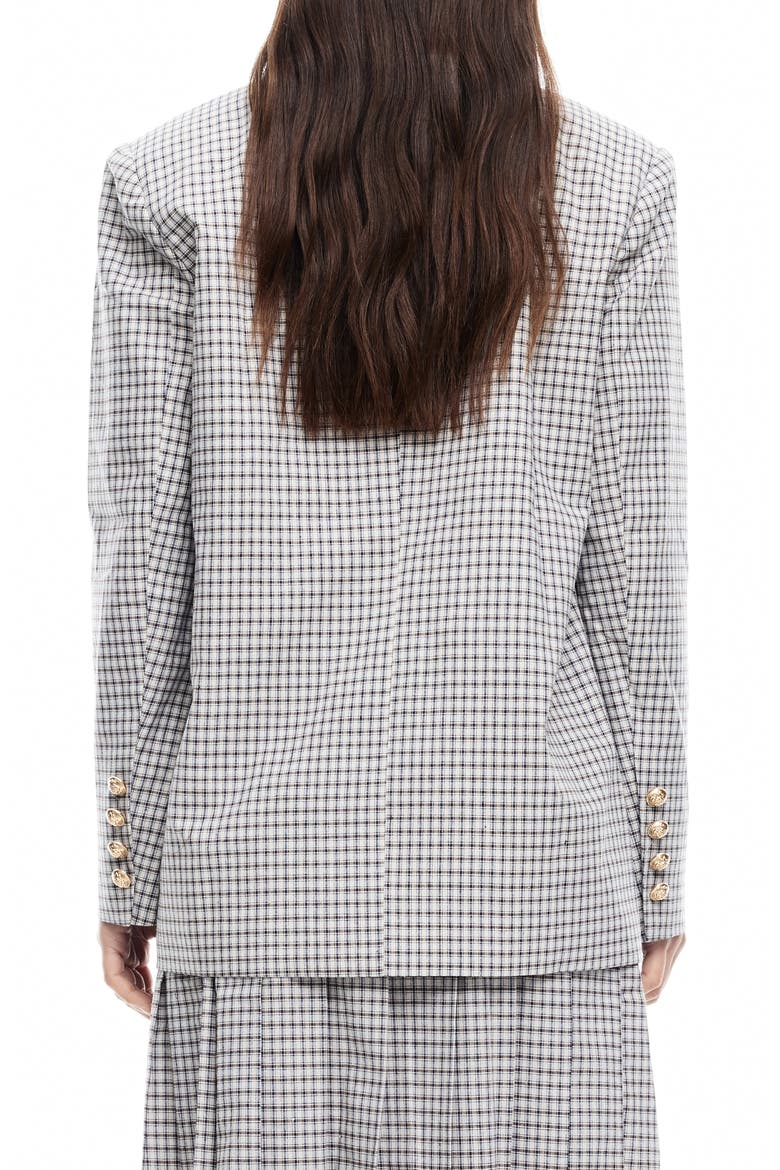Palermo Check Double Breasted Blazer, Alternate, color, VINTAGE CHECK