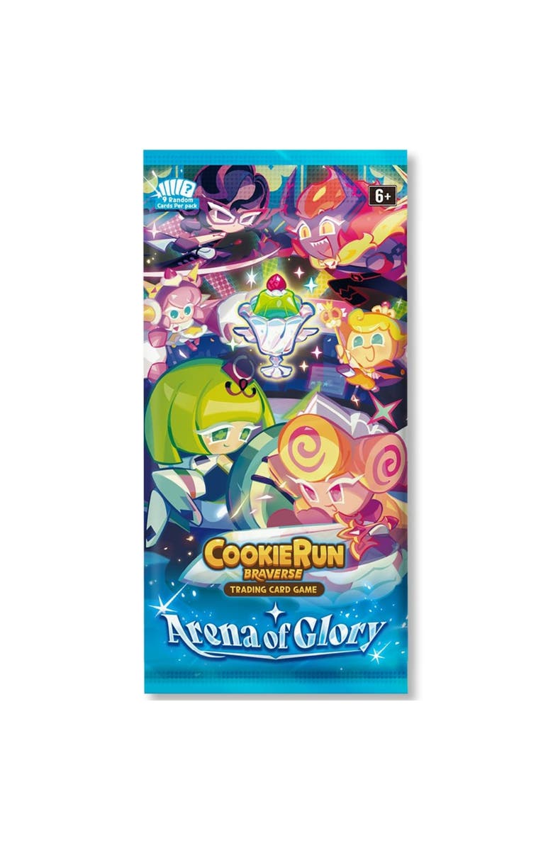 CookieRun: Braverse Trading Card Game Traverse Trading Card Game, Arena of Glory Booster Box, 28 Packs, Alternate, color, Multicolored