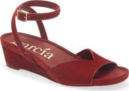 Pedro Garcia Wamika Leather Wedge Sandal