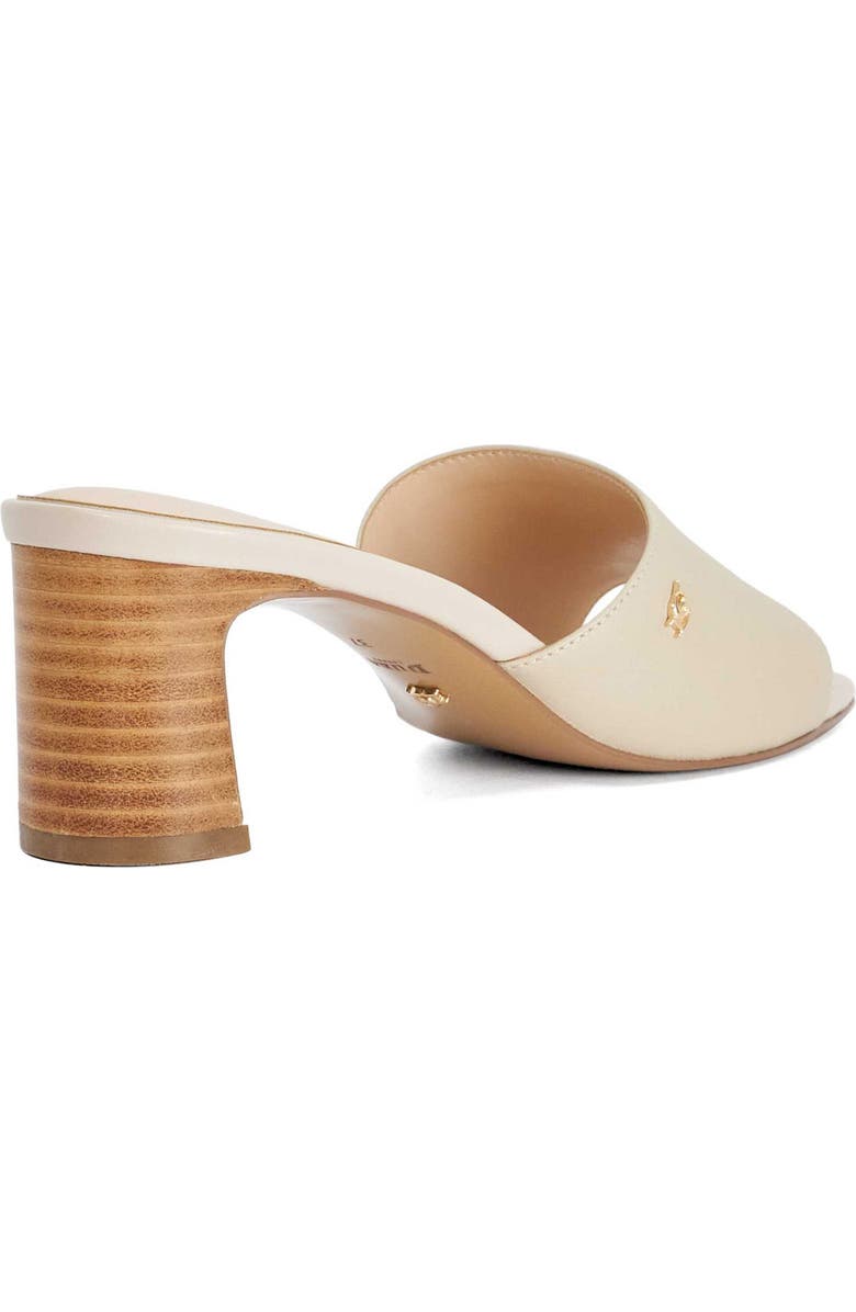 Dune London Mazy Slide Sandal, Alternate, color, Ecru