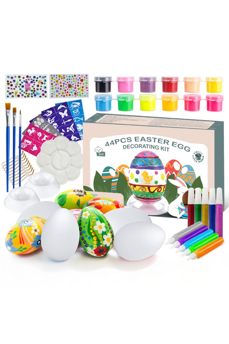 DIY Easter Egg Painting Craft Set, Main, color, Multicolor