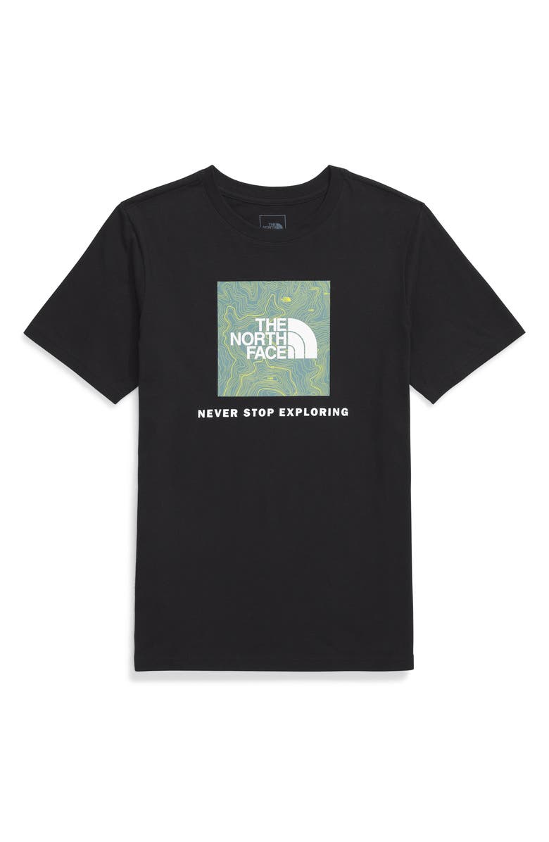 The North Face Kids' Never Stop Exploring Cotton Graphic T-Shirt, Main, color, 