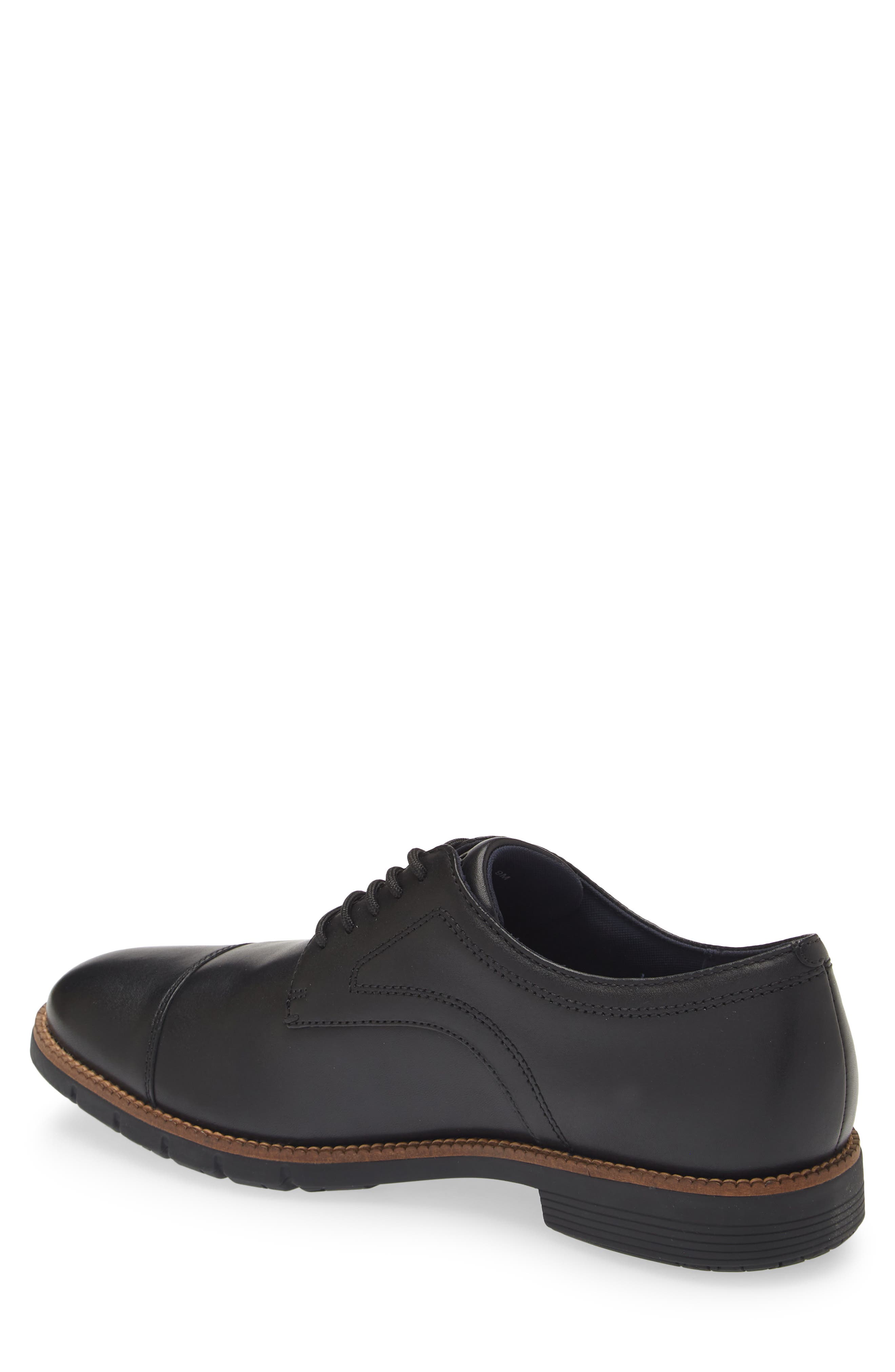 Cole Haan Grand 360 Cap Toe Derby, Alternate, color, Black/ Natural