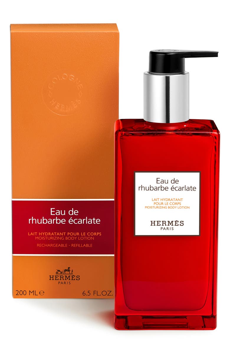 Hermès Eau de rhubarbe écarlate Moisturizing Body Lotion, Alternate, color,