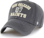'47 Men's '47  Charcoal New Orleans Saints Seymoore Clean Up Adjustable Hat