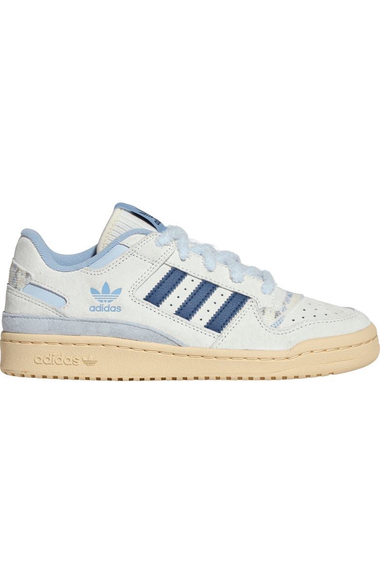 adidas Forum Low CL Basketball Sneaker, Alternate, color, Cloud White/ Ink/ Sand