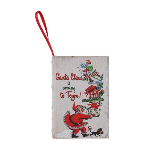 Gift Card Holder - Santa is Coming To Town