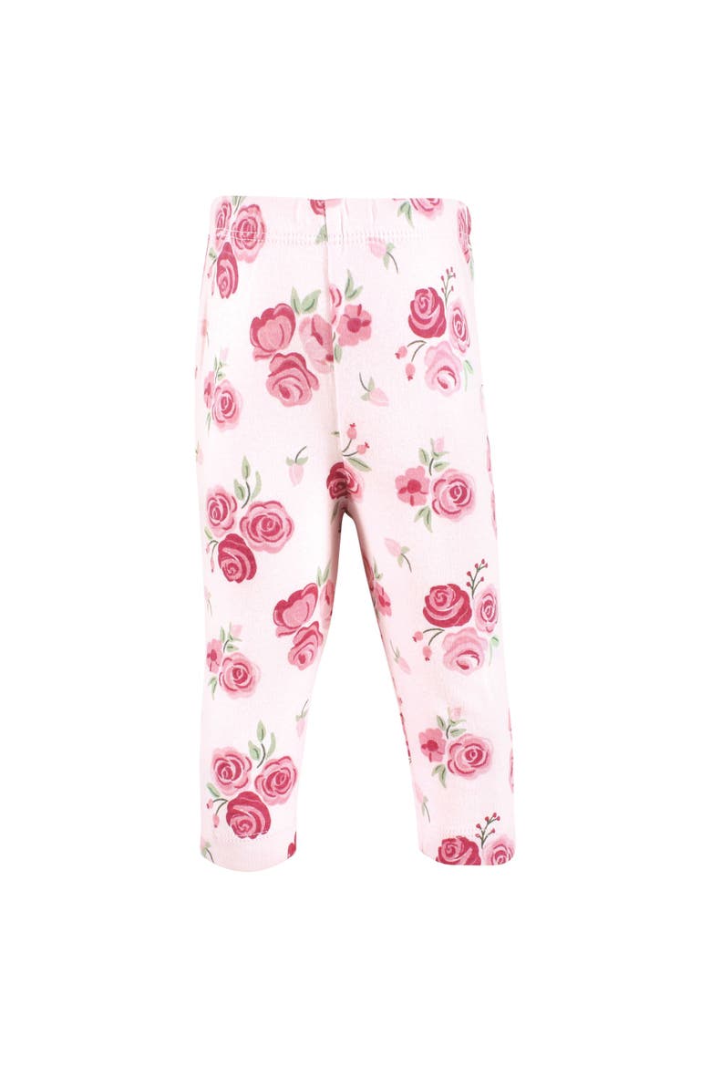 Four-Piece Collection of Versatile Pants Bottoms, Alternate, color, Blush Rose Leopard