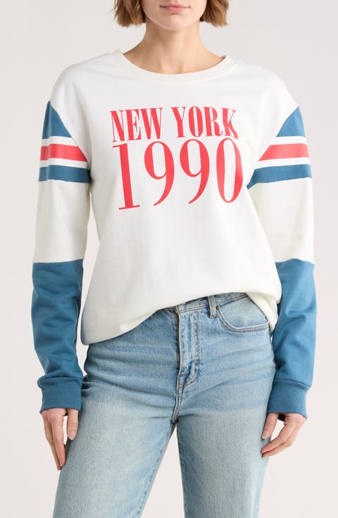 1990 New York Sports Club Graphic Sweatshirt