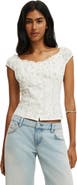 Cotton On Women's Jamie Off Shoulder Top