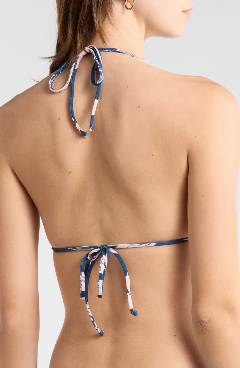 Volcom Bloom Triangle Bikini Top, Alternate, color, 