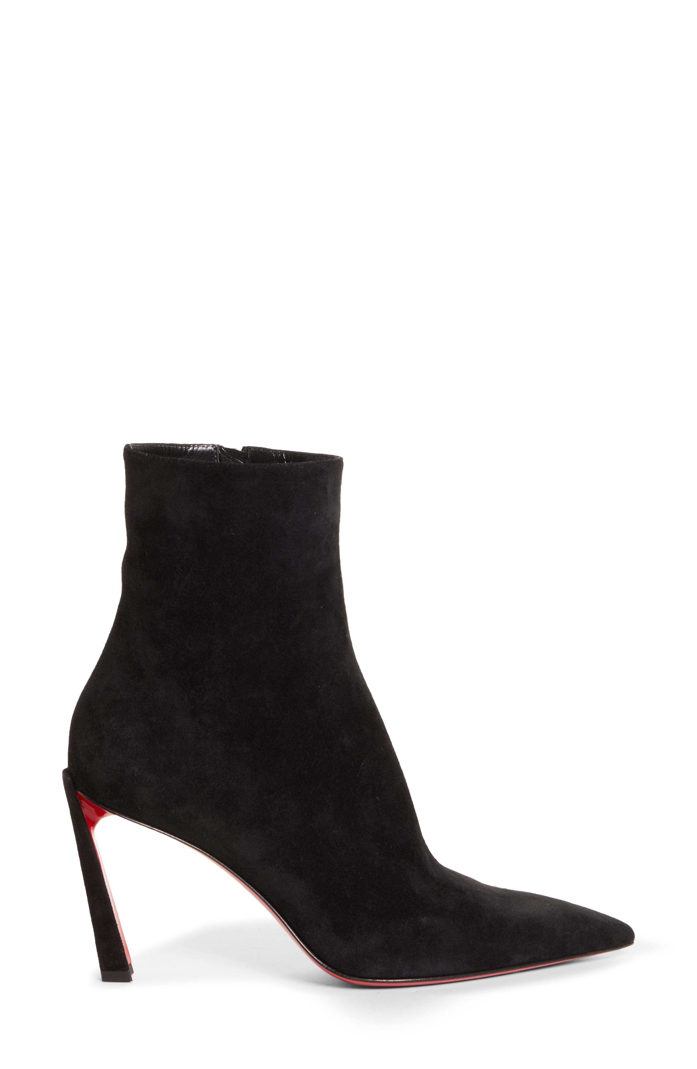 Condora Pointed Toe Bootie, Alternate, color, BLACK