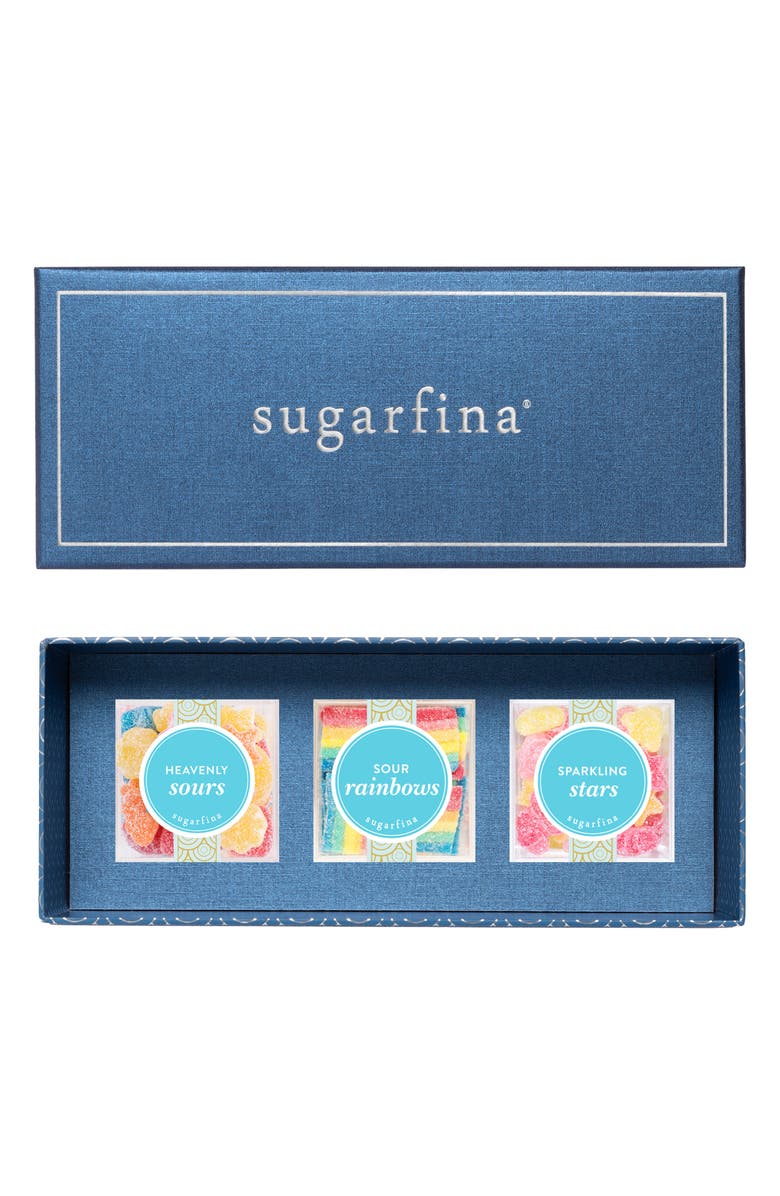 sugarfina Stars & Stripes 3-Piece Candy Bento Box, Main, color,