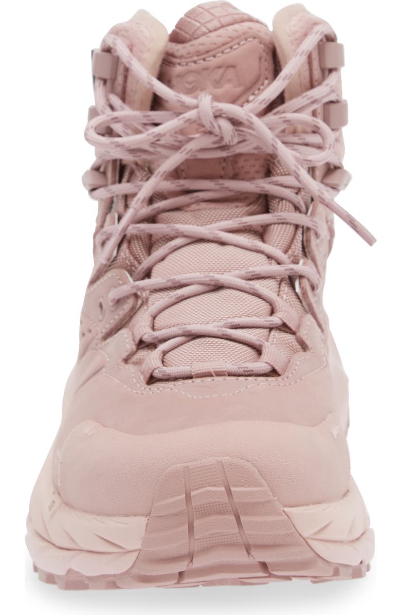 HOKA Kaha 2 GTX Waterproof Hiking Boot, Alternate, color, Pale Mauve / Peach Whip