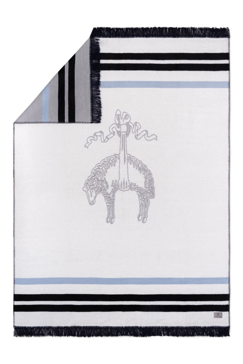 Henry Throw Blanket, Main, color, SILVER