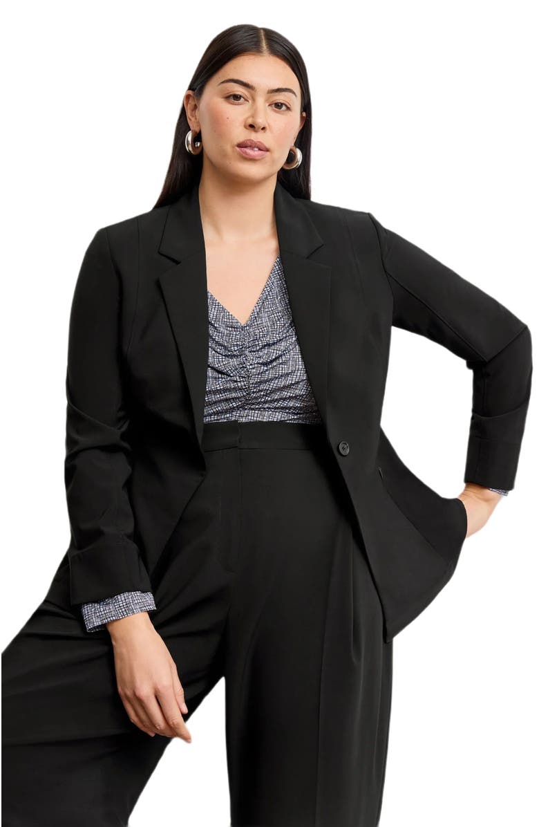 M.M.LaFleur Moreland Travel Blazer, Alternate, color, Black