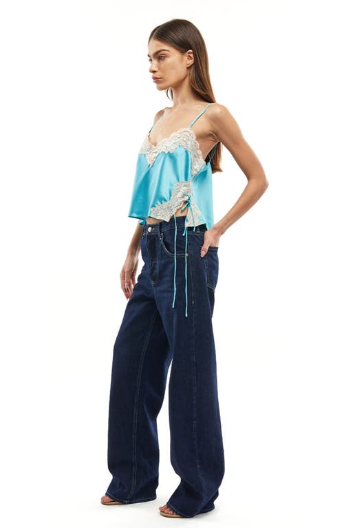 Mother Of All Mabel Top In Blue