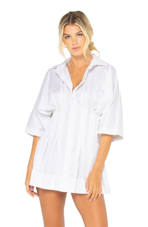 Teagan Dress in Poplin