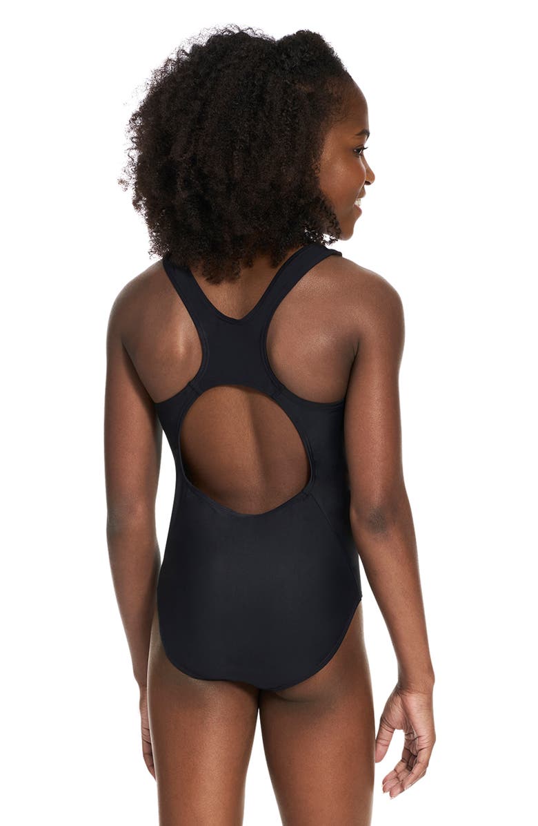 PUMA Kids' Racerback One-Piece Swimsuit, Alternate, color, 