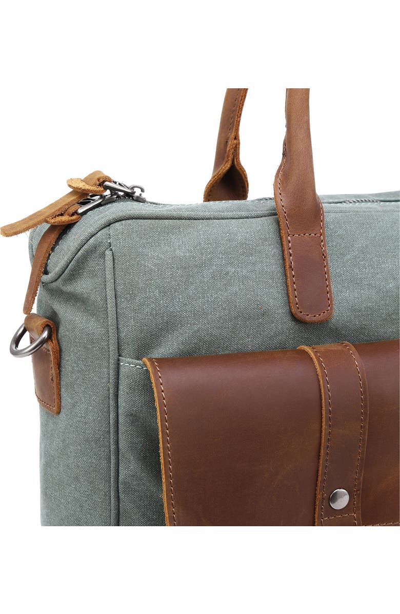 THE SAME DIRECTION Canvas Computer Briefcase, Alternate, color,