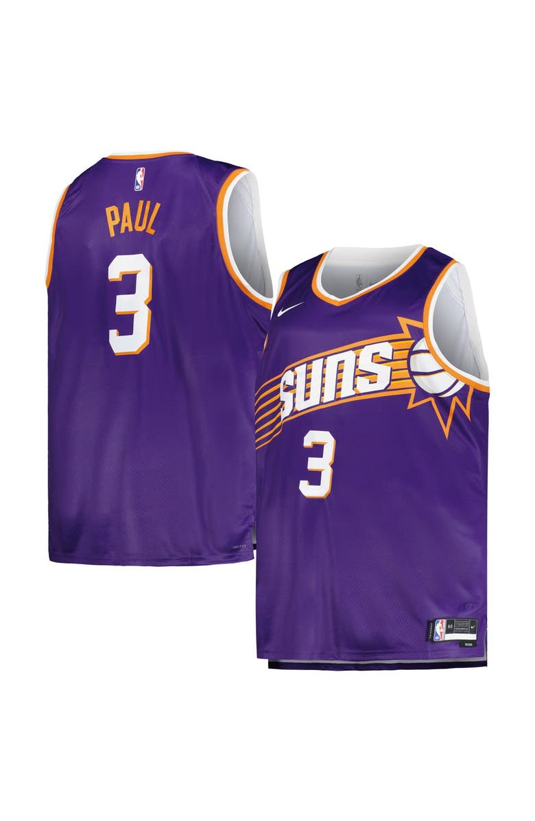 Nike Unisex Nike Chris Paul Purple Phoenix Suns Swingman Jersey - Icon Edition, Alternate, color, 