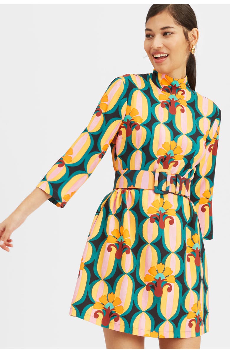 La DoubleJ Juliet Dress Arcturus Blue Petrol, Main, color, Arcturus Blue Petrol