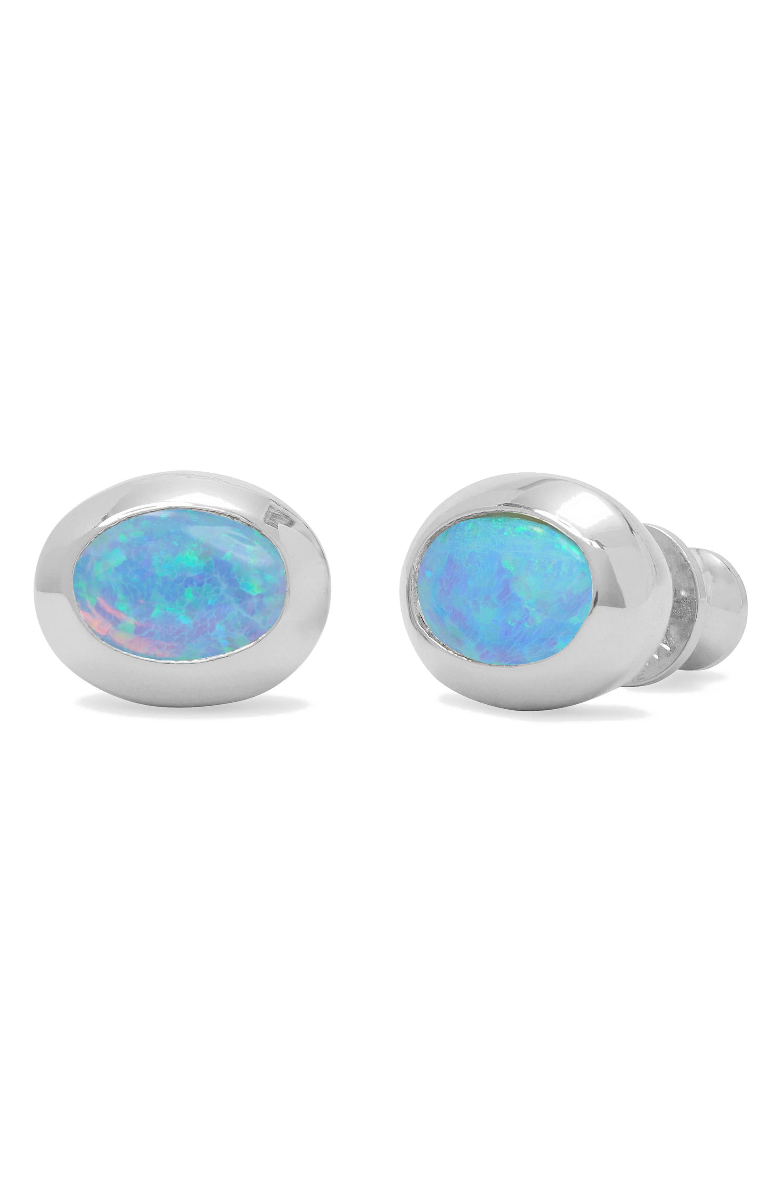 SILVER-BLUE OPAL