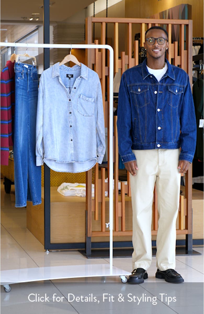 Atticus Denim Button-Up Shirt, sales video thumbnail