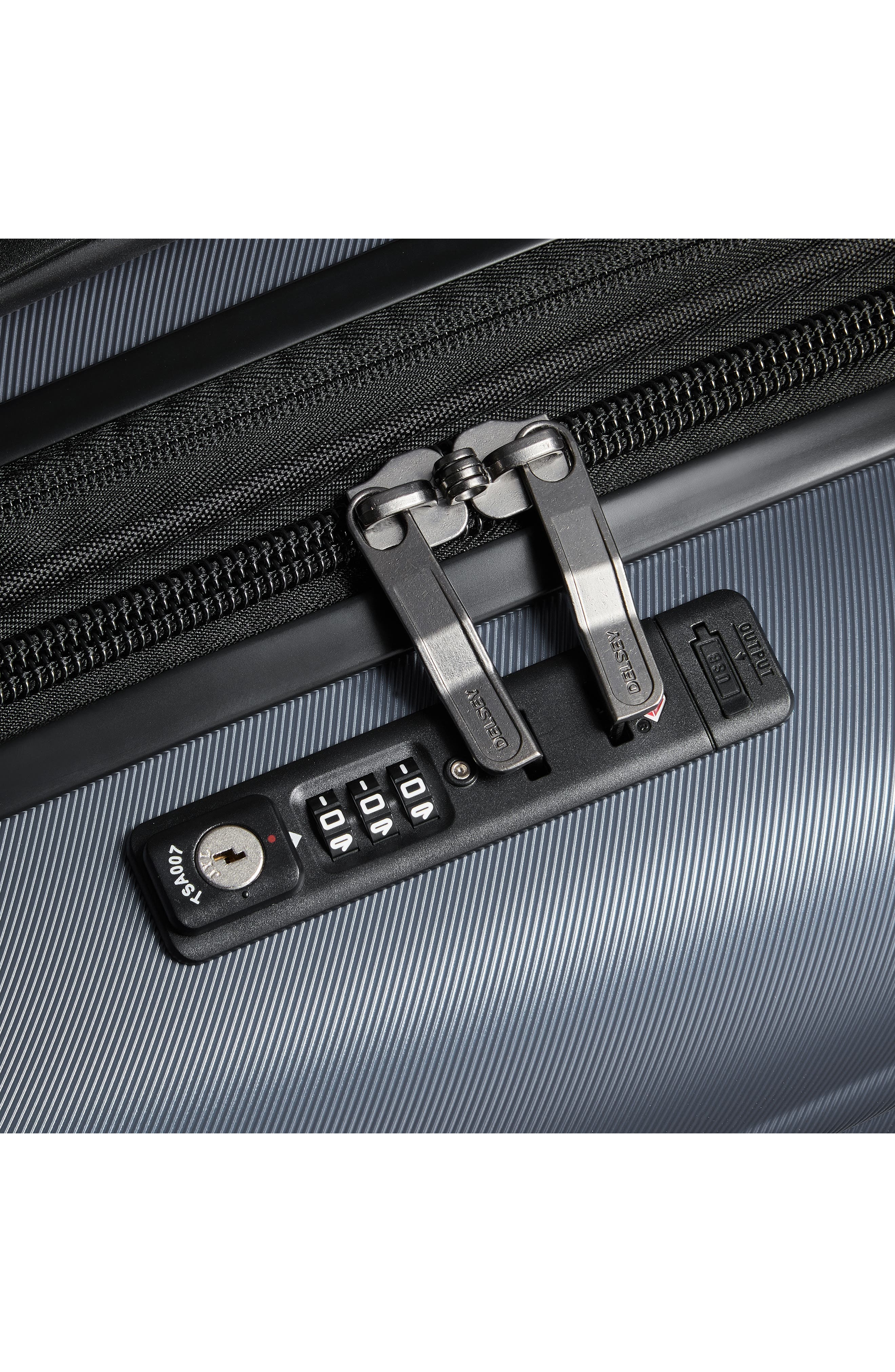 DELSEY Cruise 3.0 22-Inch Hardside Carry-On Luggage, Alternate, color, Graphite