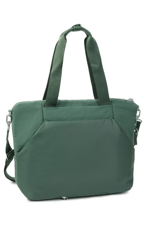 Hedgren Kicho Rfid Laptop Tote In Duck Green