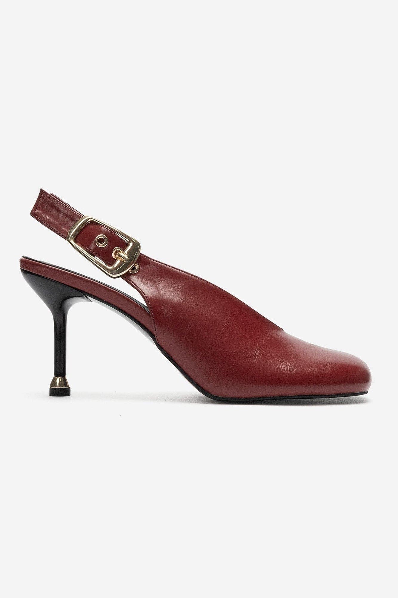 Flaris Slingback Stiletto Pump, Alternate, color, Red