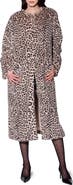 Walter Baker Pierre Faux Fur Long Coat