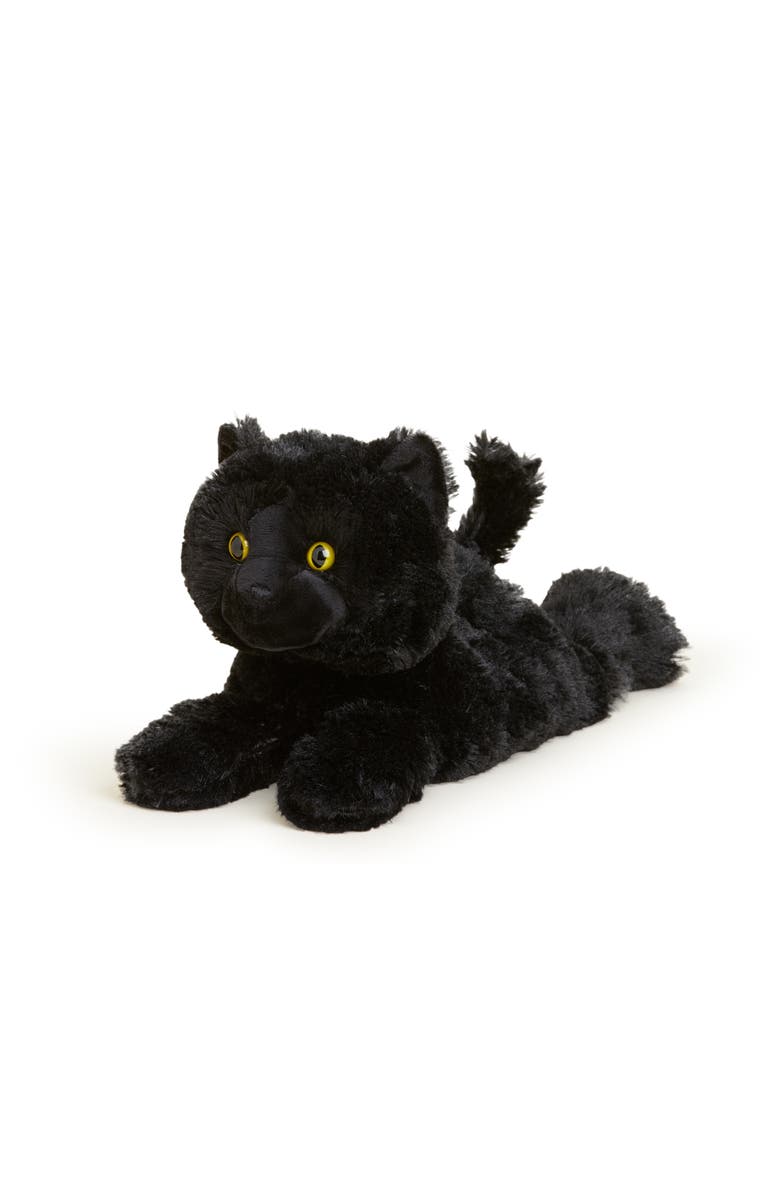 Warmies Black Cat Plush Toy, Main, color, Black