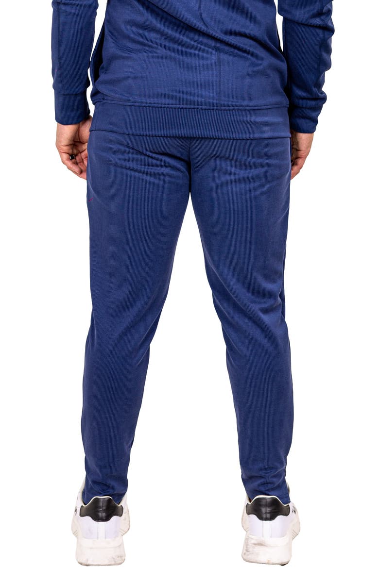 Marthyr Ribbed Performance Joggers, Alternate, color, BLUE