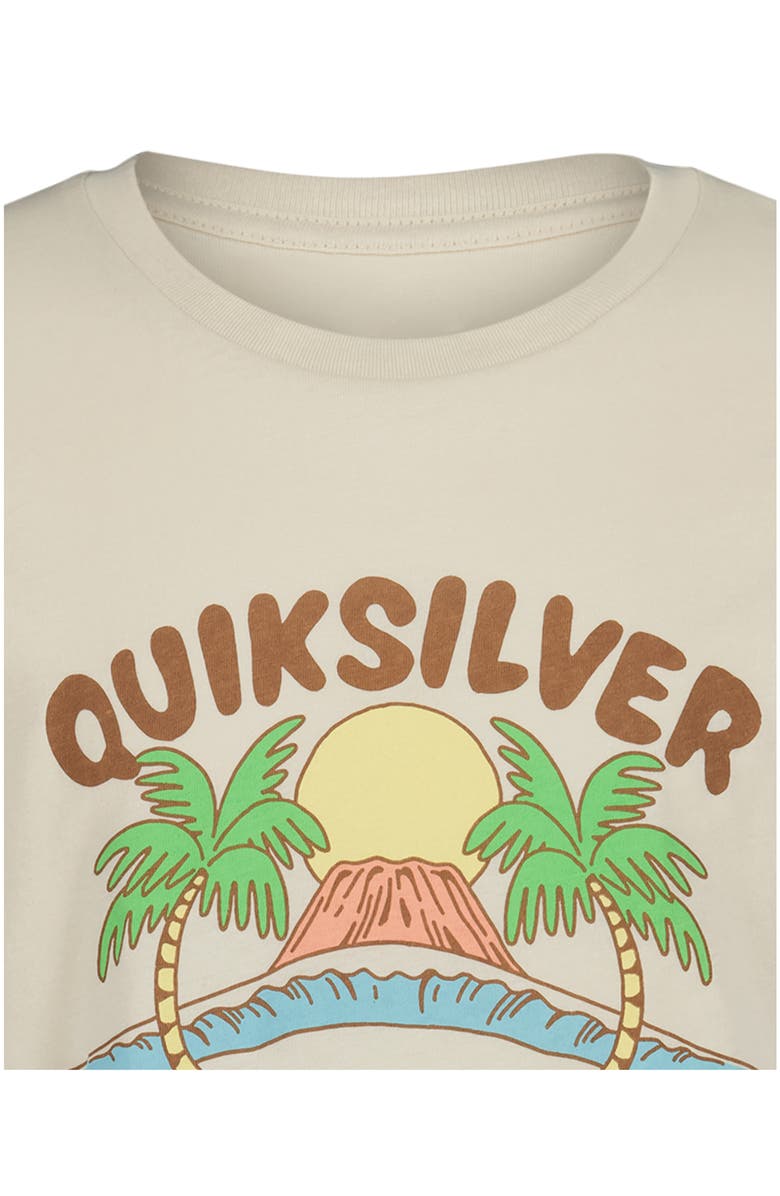 Quiksilver Kids' Mountain & Wave Graphic T-Shirt, Alternate, color, Bone White