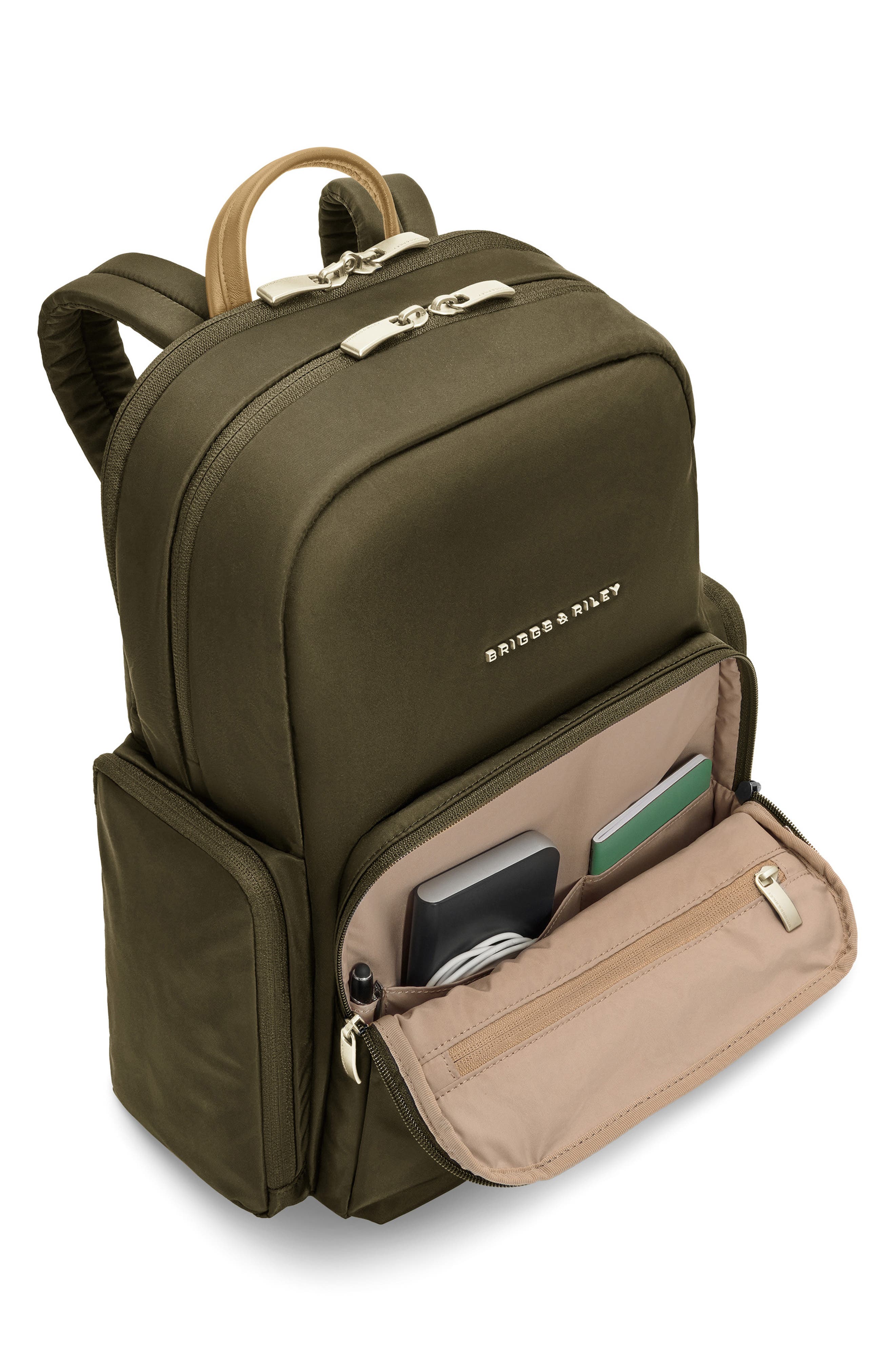 Rhapsody Medium Backpack, Alternate, color, OLIVE